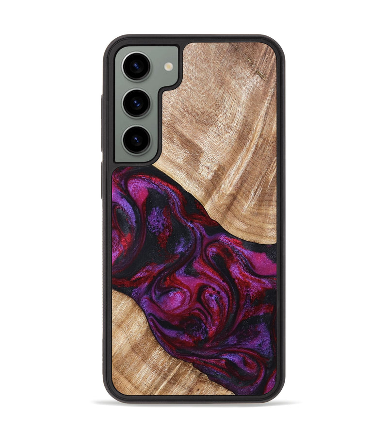 Galaxy S23 Plus Wood Phone Case - Margot (Red, 819756)