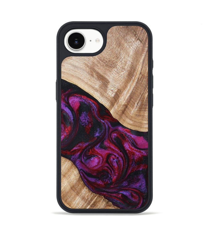 iPhone 16e Wood Phone Case - Margot (Red, 819756)