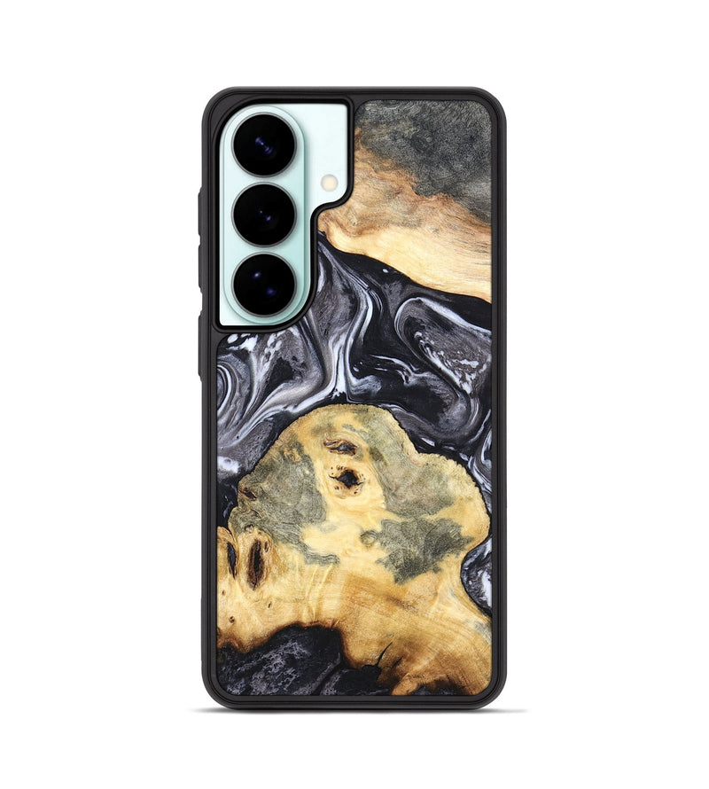 Galaxy S26 Wood Phone Case - Odis (Black & White, 819757)