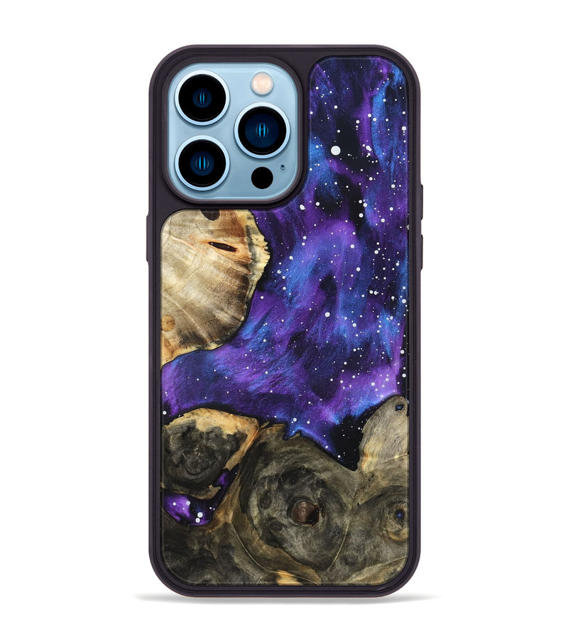 iPhone 14 Pro Max Wood Phone Case - Yusuf (Cosmos, 819758)