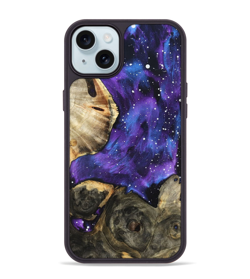 iPhone 15 Plus Wood Phone Case - Yusuf (Cosmos, 819758)