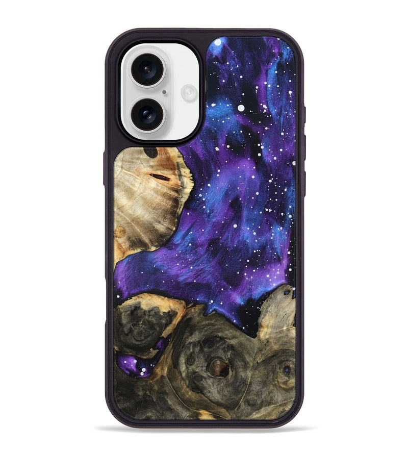 iPhone 16 Plus Wood Phone Case - Yusuf (Cosmos, 819758)