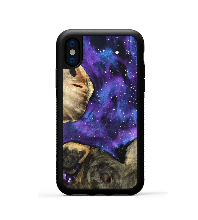 iPhone Xs Wood Phone Case - Yusuf (Cosmos, 819758)