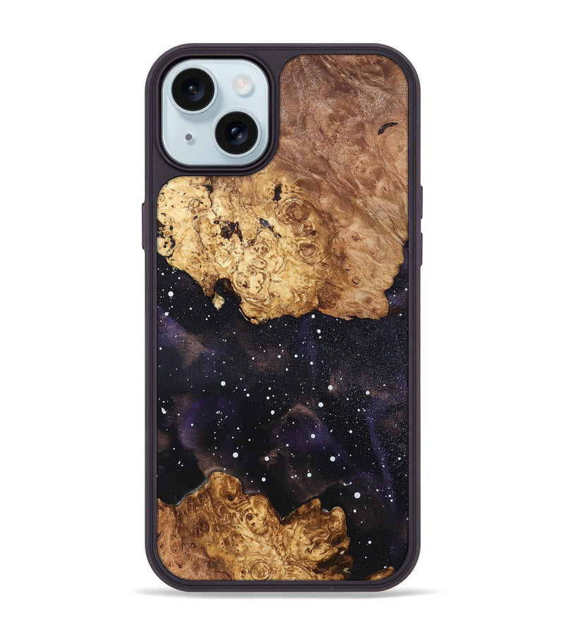 iPhone 15 Plus Wood Phone Case - Allie (Cosmos, 819761)