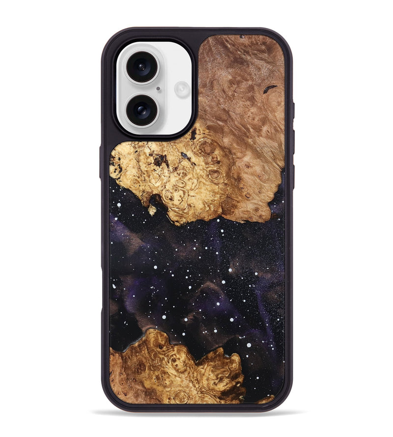 iPhone 16 Plus Wood Phone Case - Allie (Cosmos, 819761)