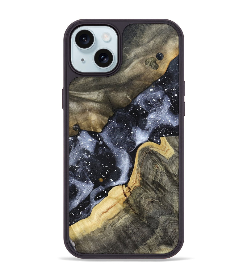 iPhone 15 Plus Wood Phone Case - Averi (Cosmos, 819763)