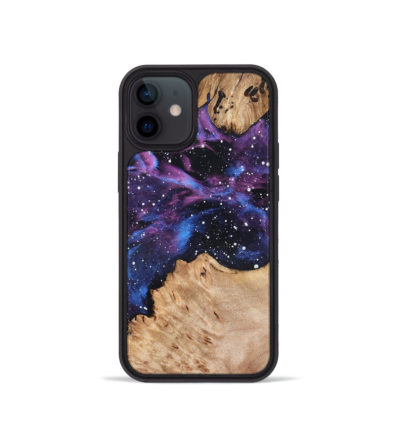 iPhone 12 mini Wood Phone Case - Elenora (Cosmos, 819764)
