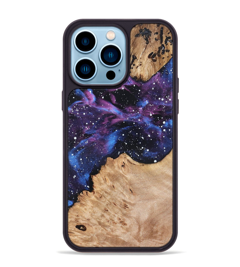 iPhone 14 Pro Max Wood Phone Case - Elenora (Cosmos, 819764)