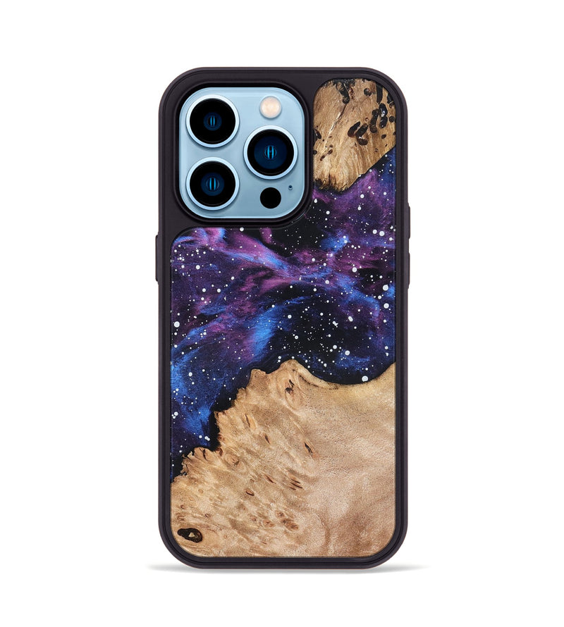 iPhone 14 Pro Wood Phone Case - Elenora (Cosmos, 819764)