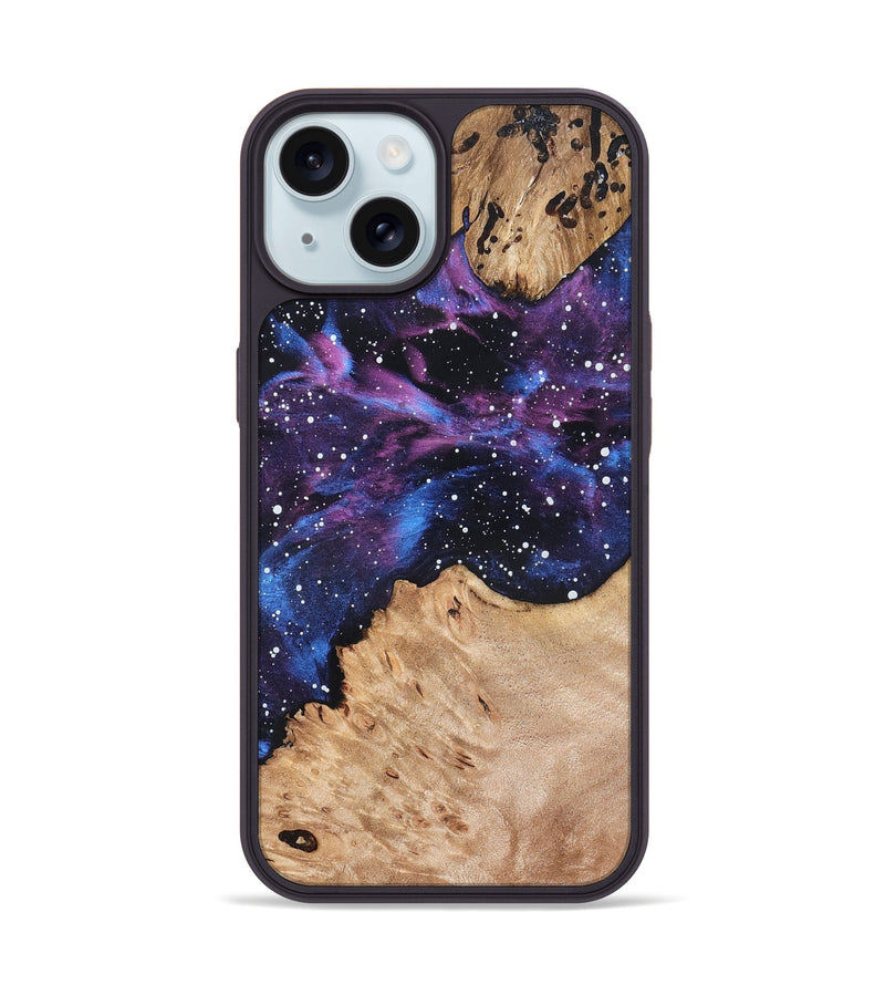 iPhone 15 Wood Phone Case - Elenora (Cosmos, 819764)