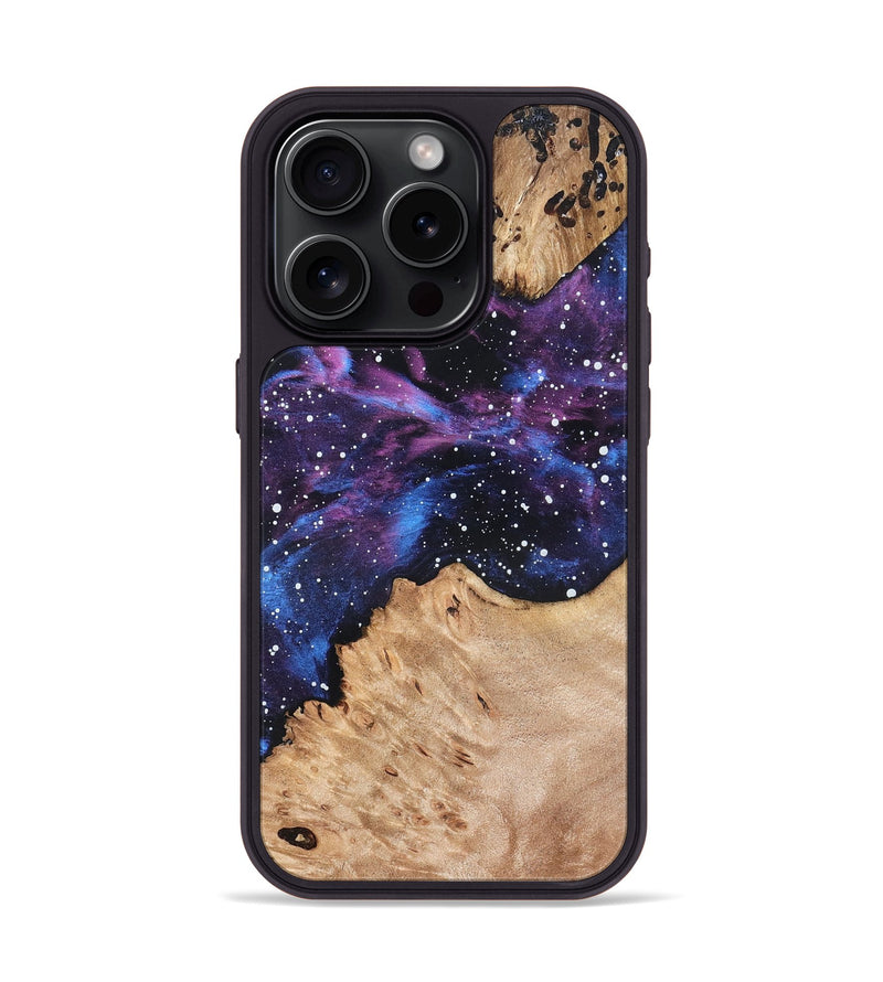 iPhone 15 Pro Wood Phone Case - Elenora (Cosmos, 819764)