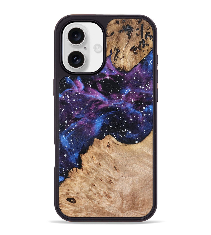 iPhone 16 Plus Wood Phone Case - Elenora (Cosmos, 819764)