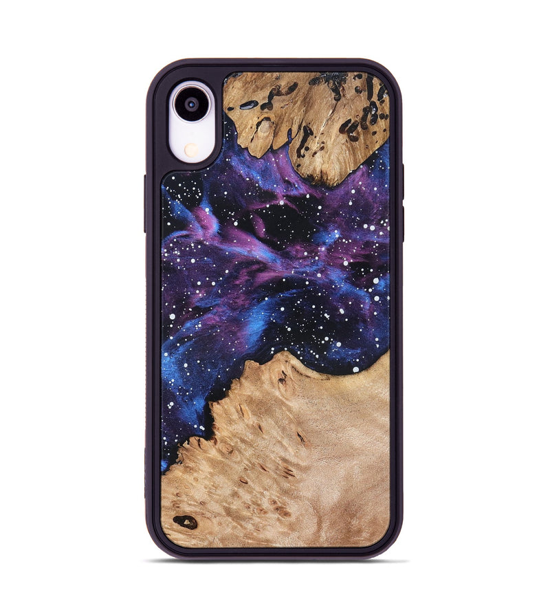 iPhone Xr Wood Phone Case - Elenora (Cosmos, 819764)