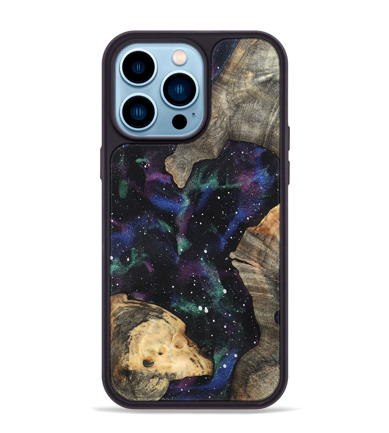 iPhone 14 Pro Max Wood Phone Case - Hulda (Cosmos, 819765)