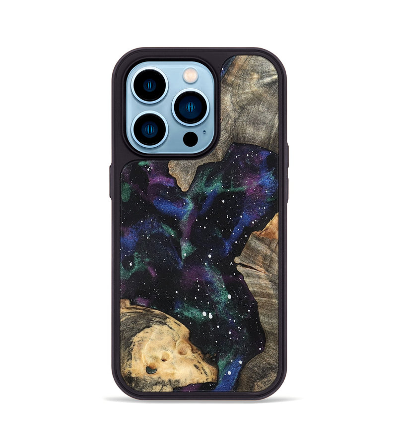 iPhone 14 Pro Wood Phone Case - Hulda (Cosmos, 819765)