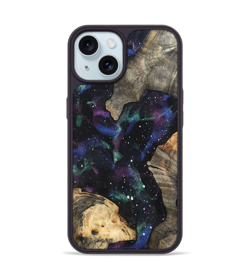 iPhone 15 Wood Phone Case - Hulda (Cosmos, 819765)