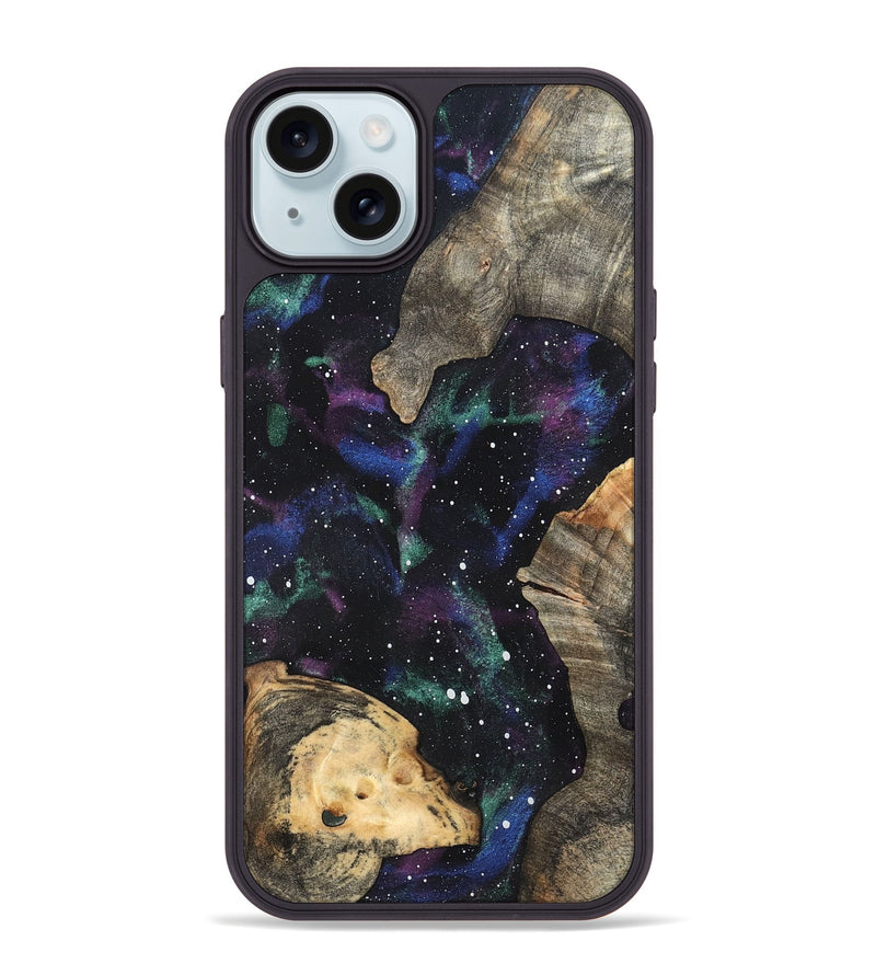 iPhone 15 Plus Wood Phone Case - Hulda (Cosmos, 819765)