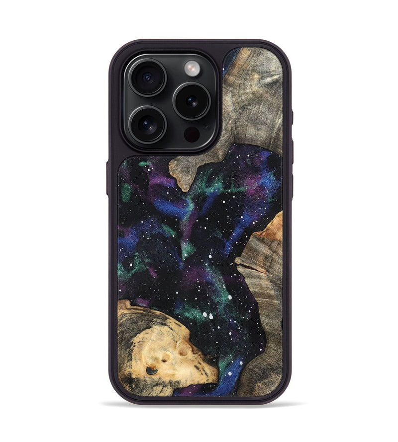 iPhone 15 Pro Wood Phone Case - Hulda (Cosmos, 819765)