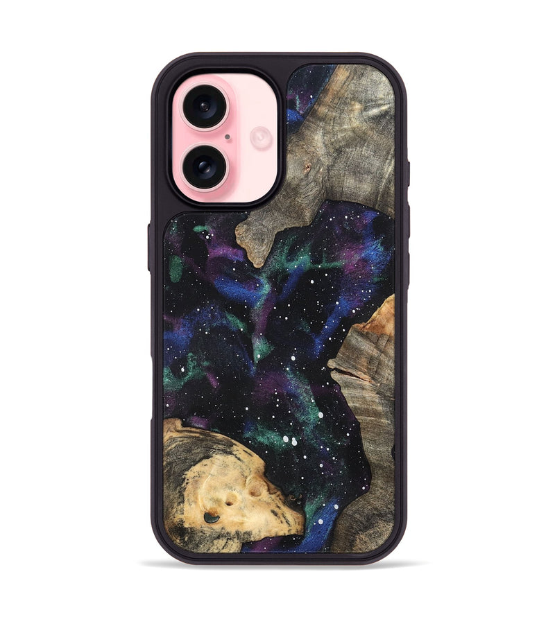 iPhone 16 Wood Phone Case - Hulda (Cosmos, 819765)