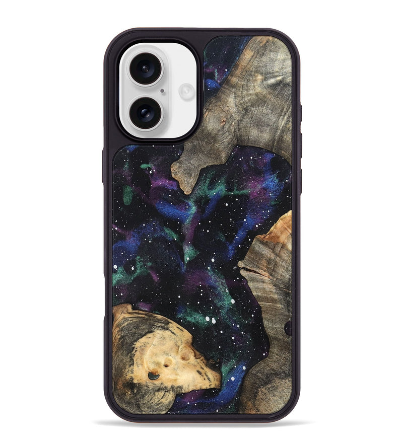 iPhone 16 Plus Wood Phone Case - Hulda (Cosmos, 819765)