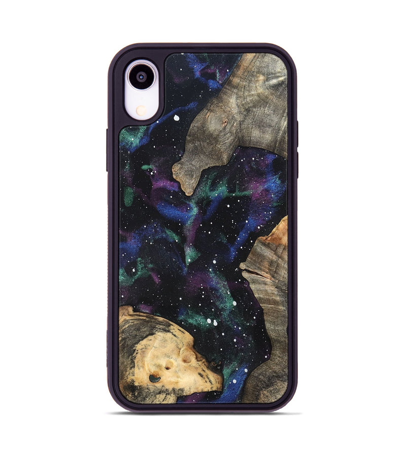 iPhone Xr Wood Phone Case - Hulda (Cosmos, 819765)
