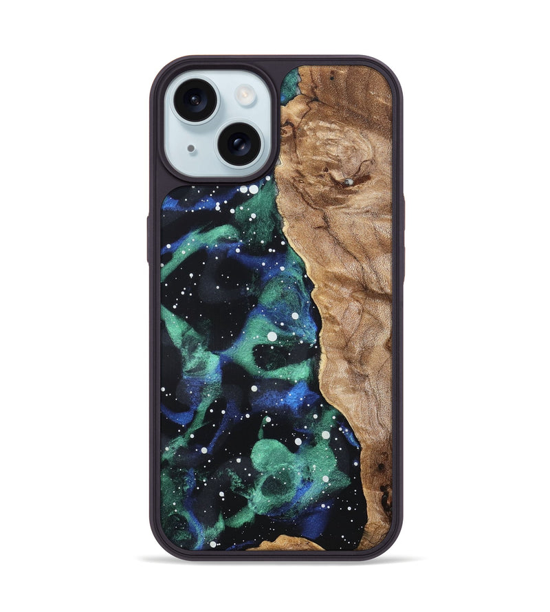 iPhone 15 Wood Phone Case - Kirby (Cosmos, 819766)