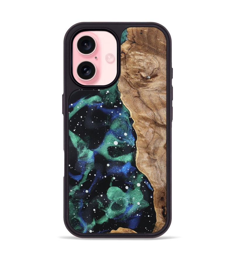 iPhone 16 Wood Phone Case - Kirby (Cosmos, 819766)