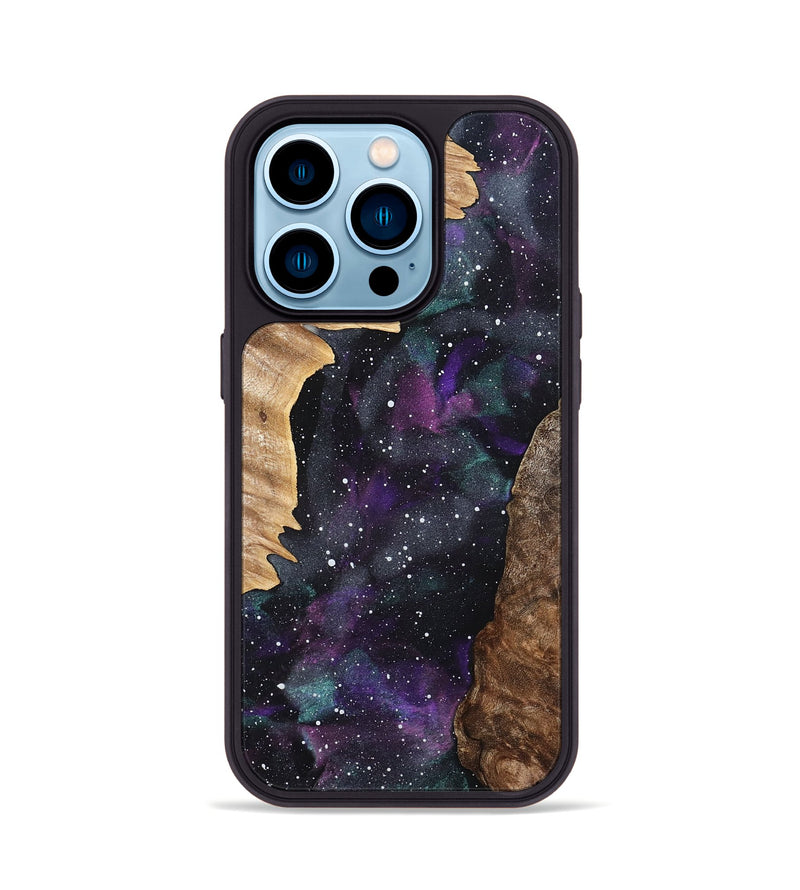 iPhone 14 Pro Wood Phone Case - Sue (Cosmos, 819768)