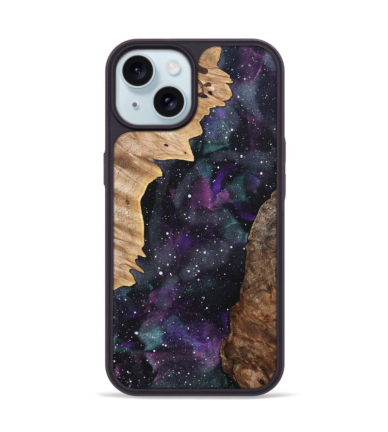 iPhone 15 Wood Phone Case - Sue (Cosmos, 819768)