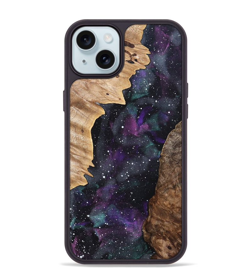 iPhone 15 Plus Wood Phone Case - Sue (Cosmos, 819768)