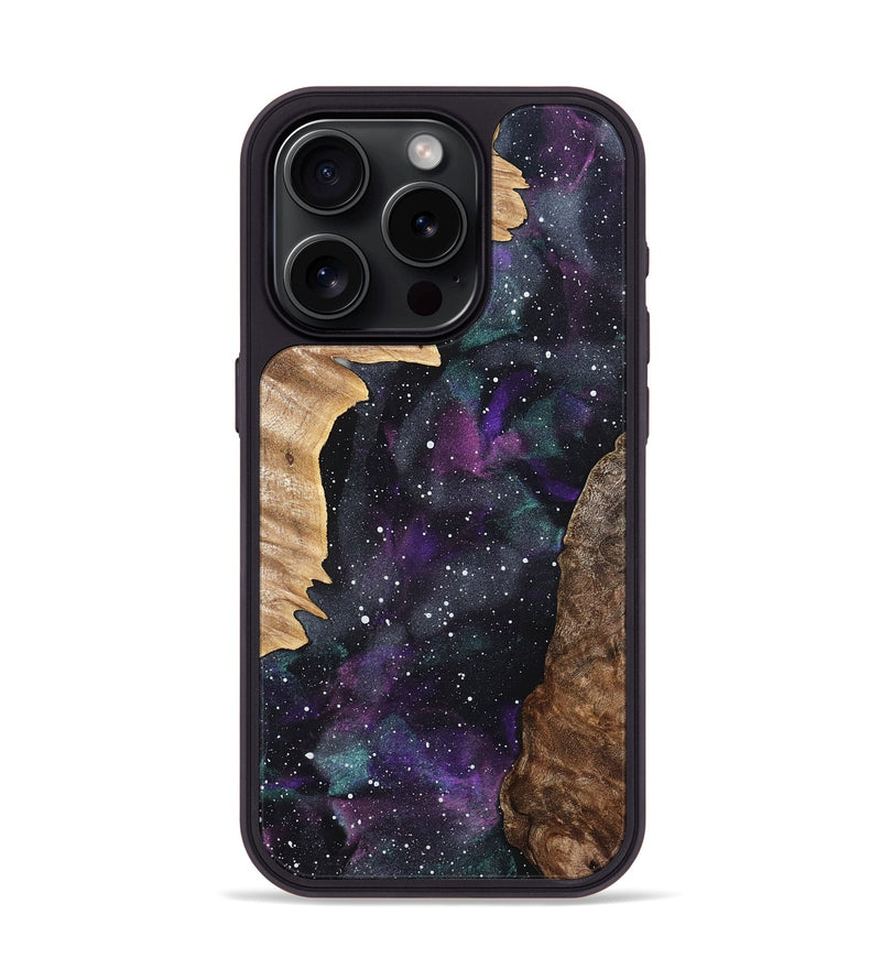 iPhone 15 Pro Wood Phone Case - Sue (Cosmos, 819768)
