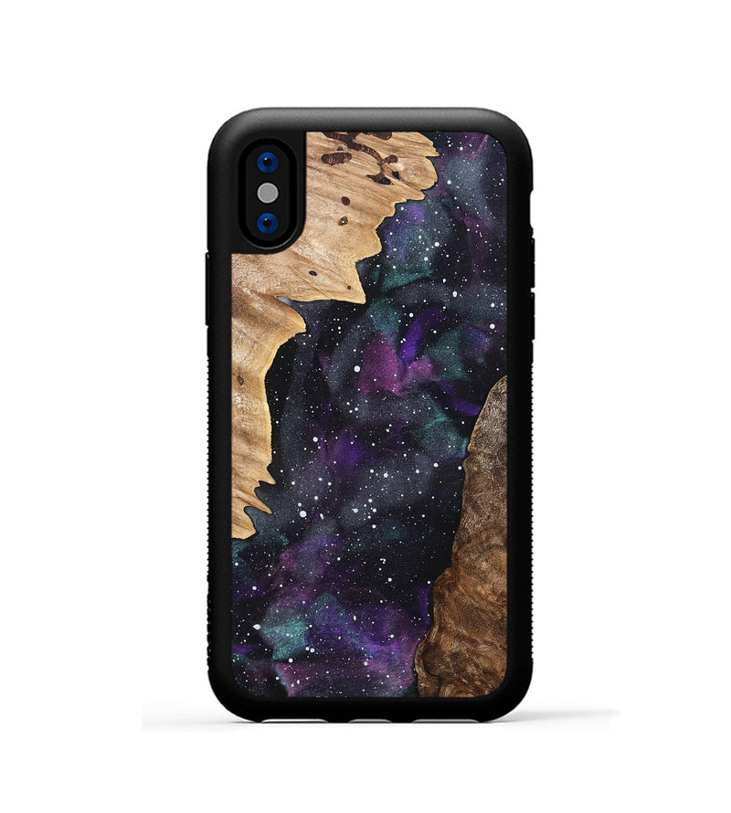 iPhone Xs Wood Phone Case - Sue (Cosmos, 819768)