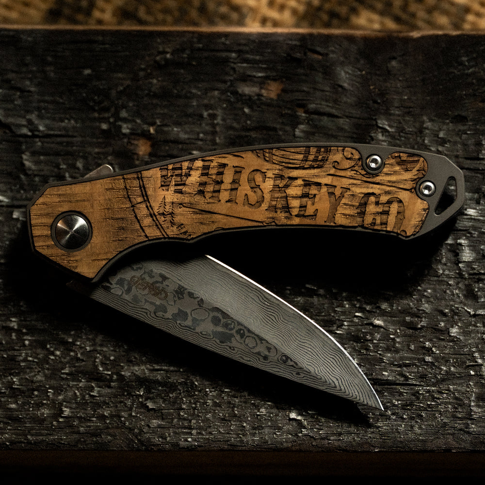 Whiskey Barrel Knife - EDC
