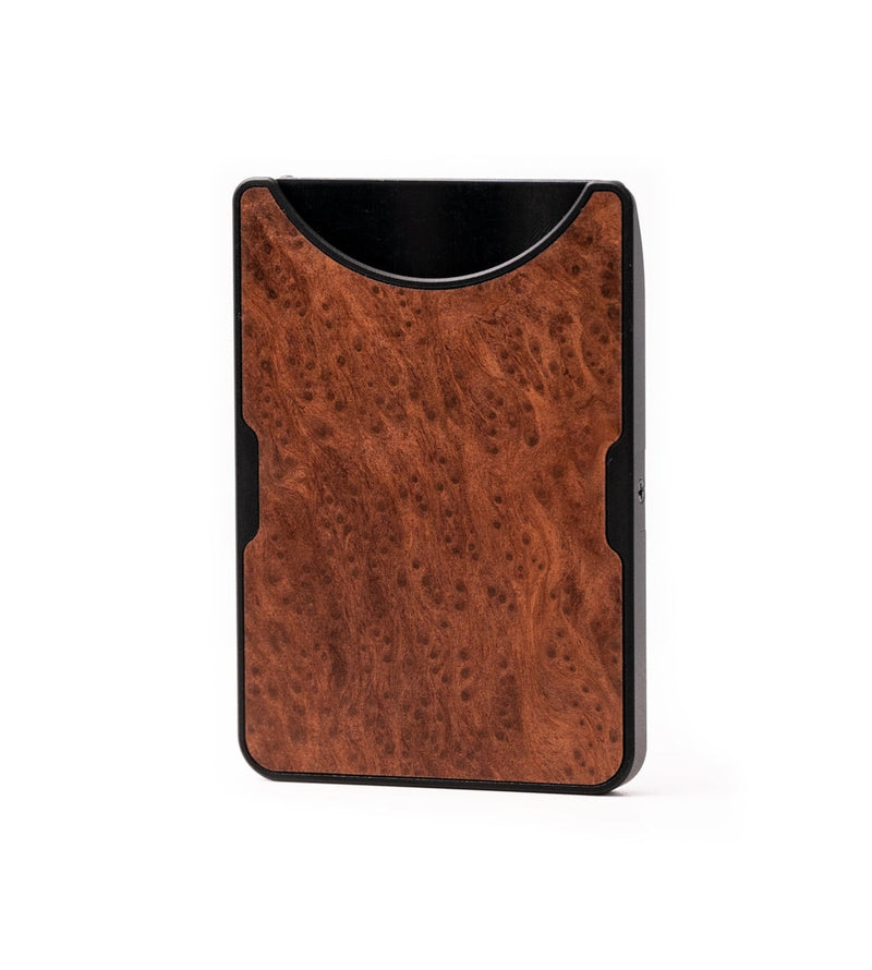Redwood Burl Alloy Wallet