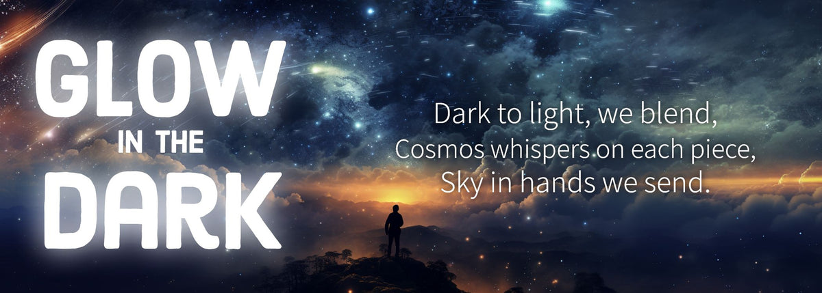 Glow in the dark Cosmos banner
