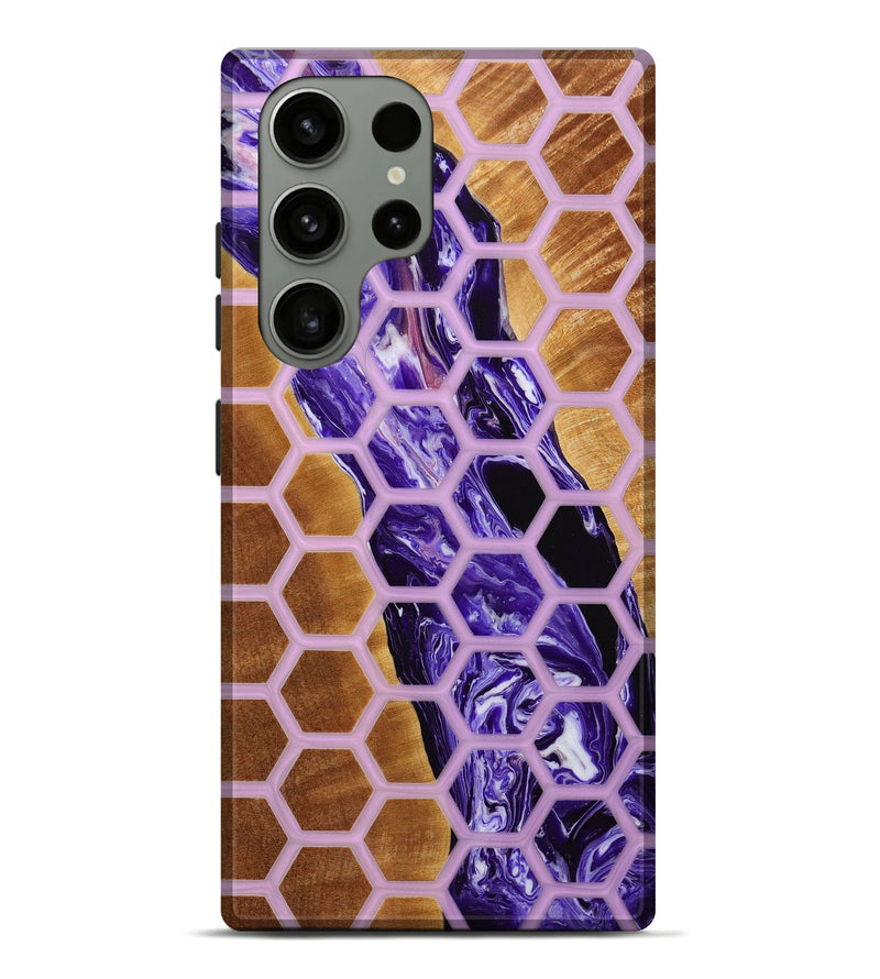 Galaxy S23 Ultra Wood+Resin Live Edge Phone Case - Jayleen (Pattern, 650784)