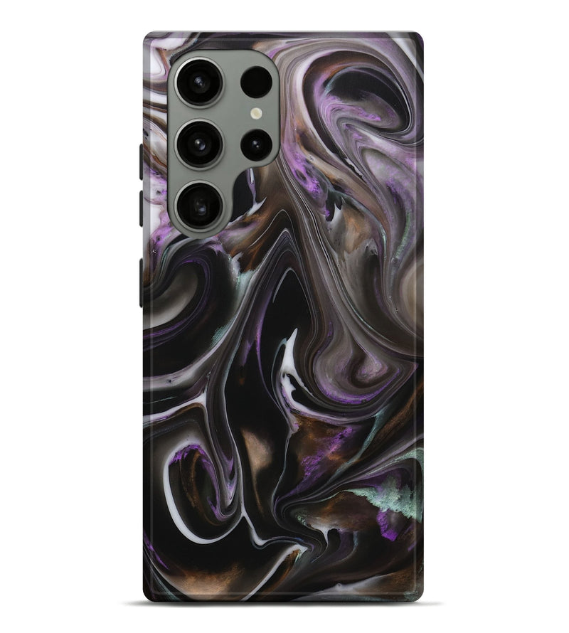 Galaxy S23 Ultra ResinArt Live Edge Phone Case - Lamont (Purple, 651743)