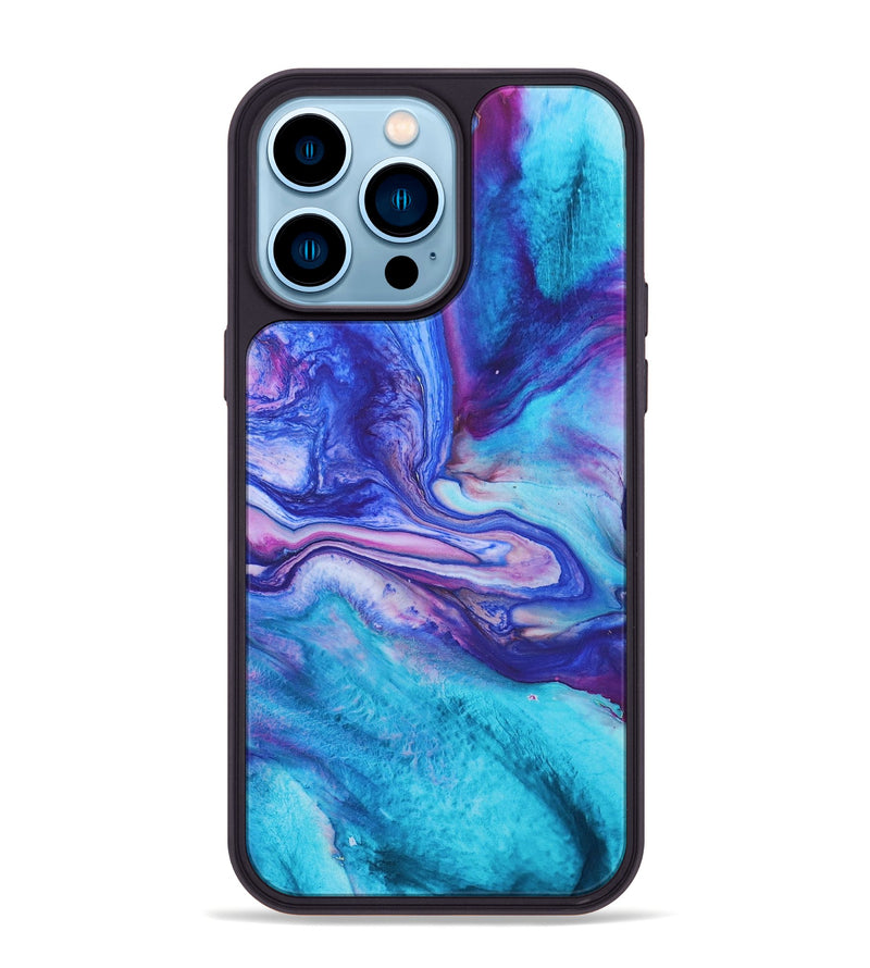 iPhone 14 Pro Max ResinArt Phone Case - Nancy (Watercolor, 654089)