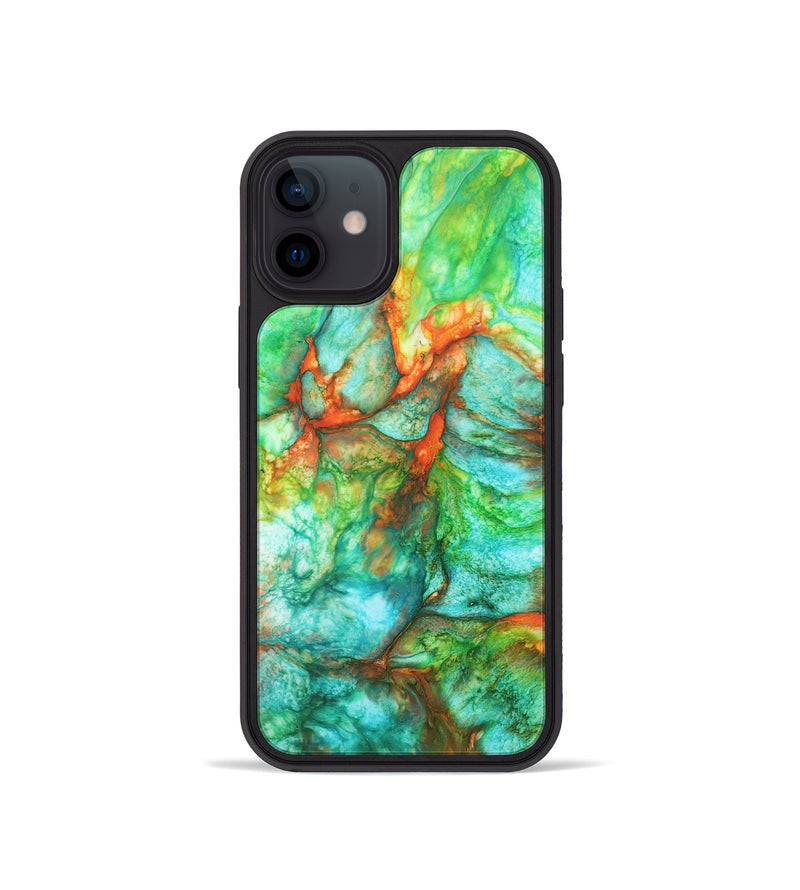 iPhone 12 mini ResinArt Phone Case - Ross (Watercolor, 655877)