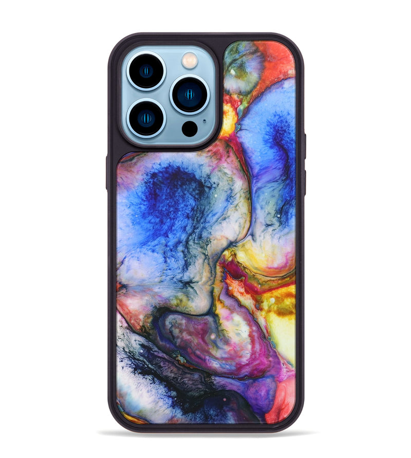 iPhone 14 Pro Max ResinArt Phone Case - Ezequiel (Watercolor, 655900)