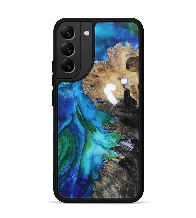 Galaxy S22 Plus Wood+Resin Phone Case - Cash (Watercolor, 655934)
