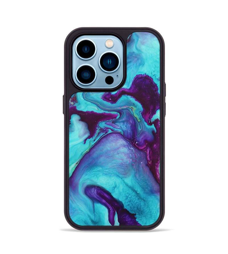 iPhone 14 Pro ResinArt Phone Case - Marilyn (Watercolor, 655941)