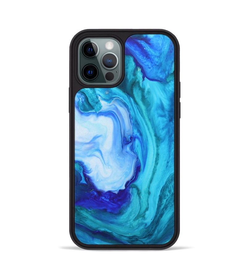 iPhone 12 Pro ResinArt Phone Case - Laura (Watercolor, 655995)