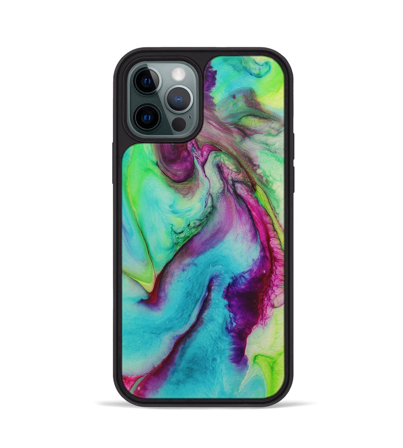 iPhone 12 Pro ResinArt Phone Case - Cheyanne (Watercolor, 655997)