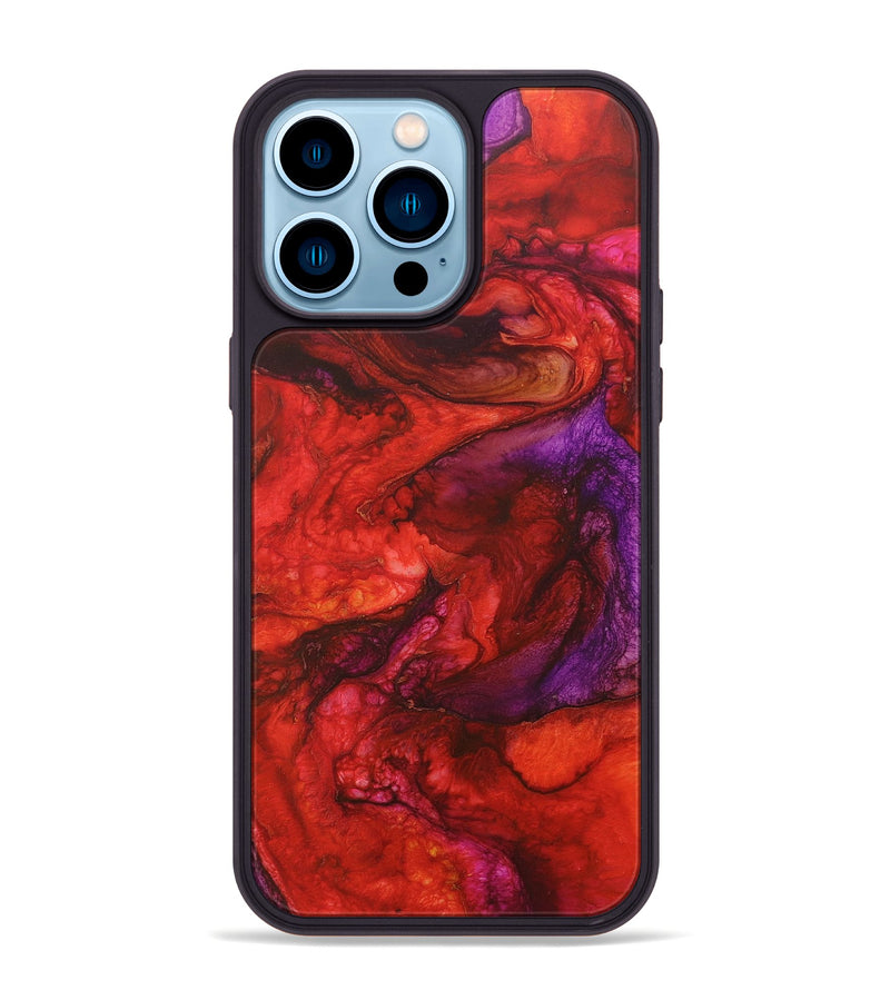 iPhone 14 Pro Max ResinArt Phone Case - Kasey (Watercolor, 656046)