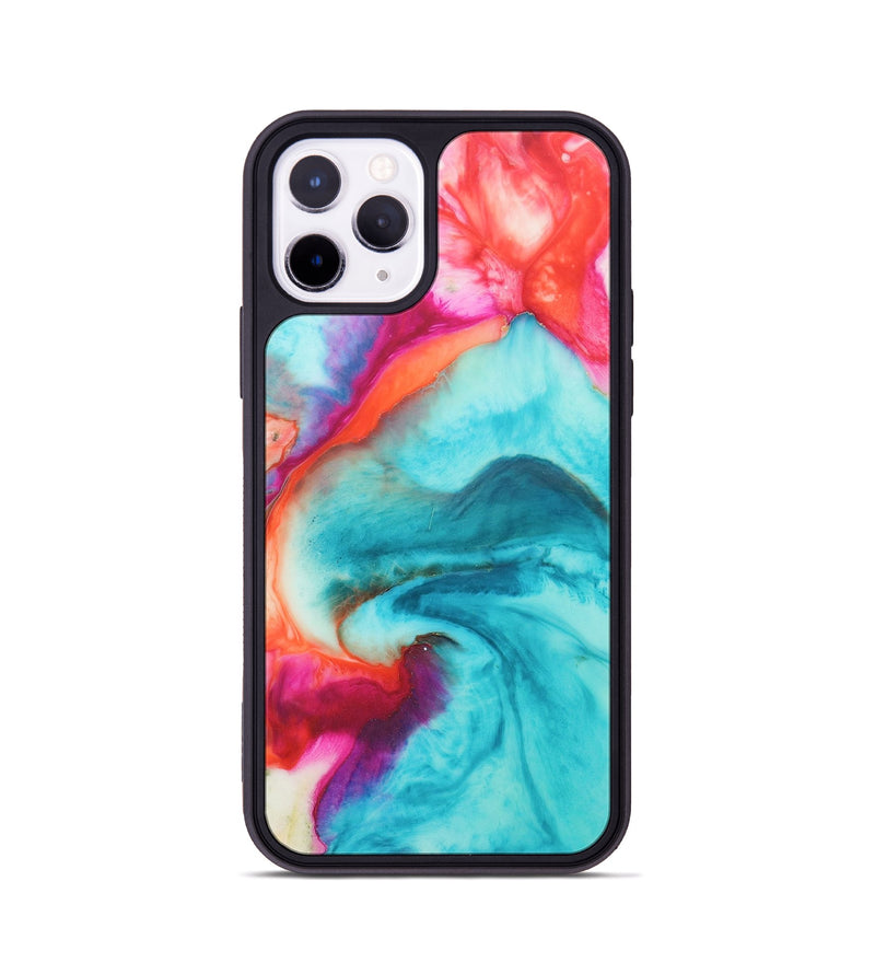 iPhone 11 Pro ResinArt Phone Case - Pauline (Watercolor, 656099)