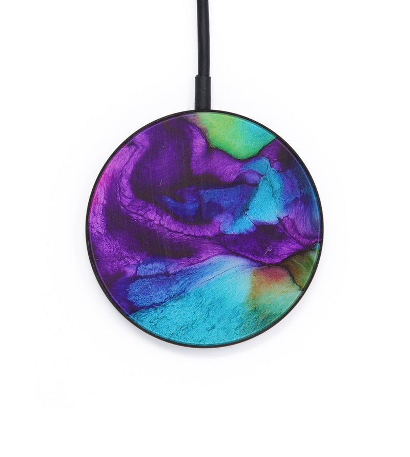 Circle ResinArt Wireless Charger - Shelley (Watercolor, 656125)
