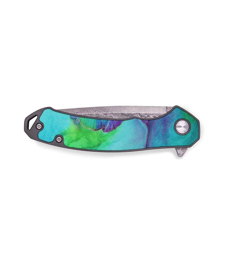 EDC ResinArt Pocket Knife - Britney (Watercolor, 656133)