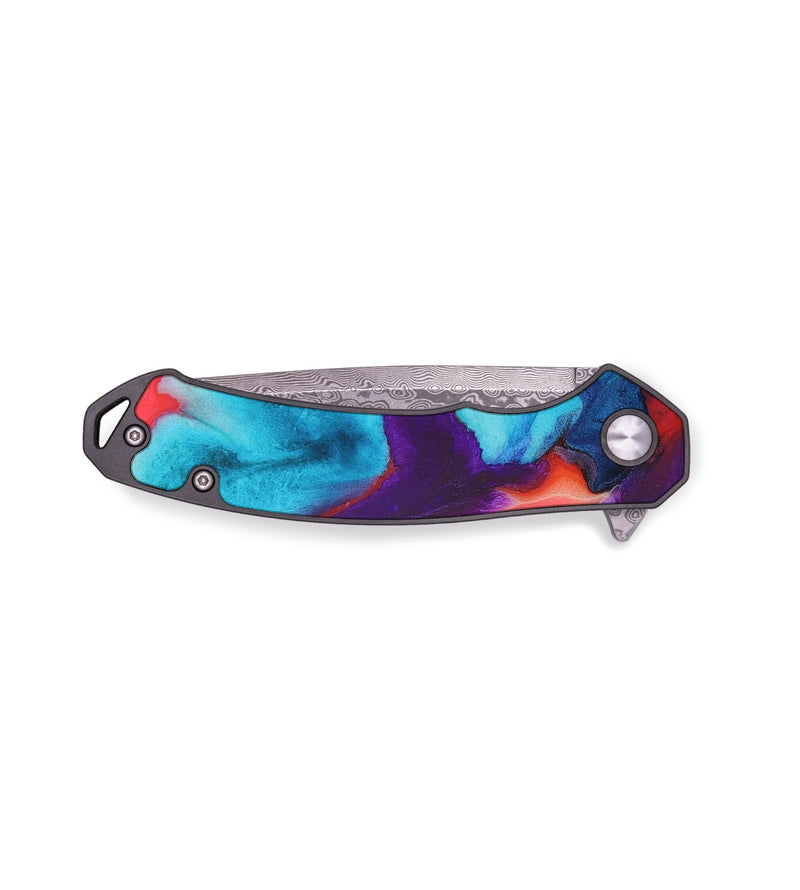 EDC ResinArt Pocket Knife - Johnny (Watercolor, 656136)
