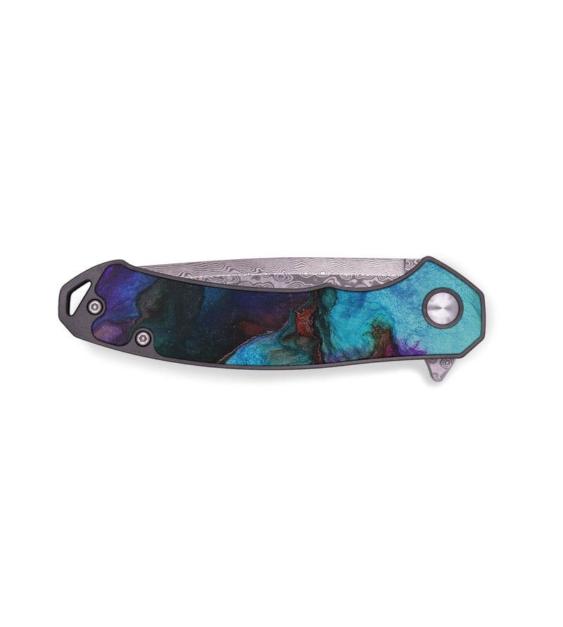 EDC ResinArt Pocket Knife - Bart (Watercolor, 656138)